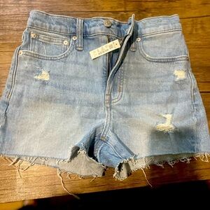 New Madewell Jean shorts size 24